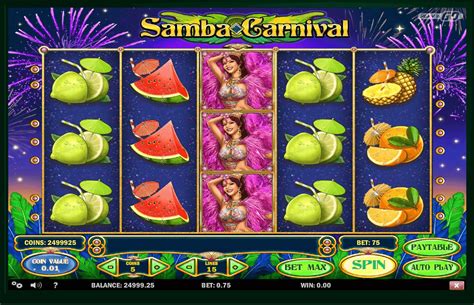 Samba Slot ᐅ Play free demo game.